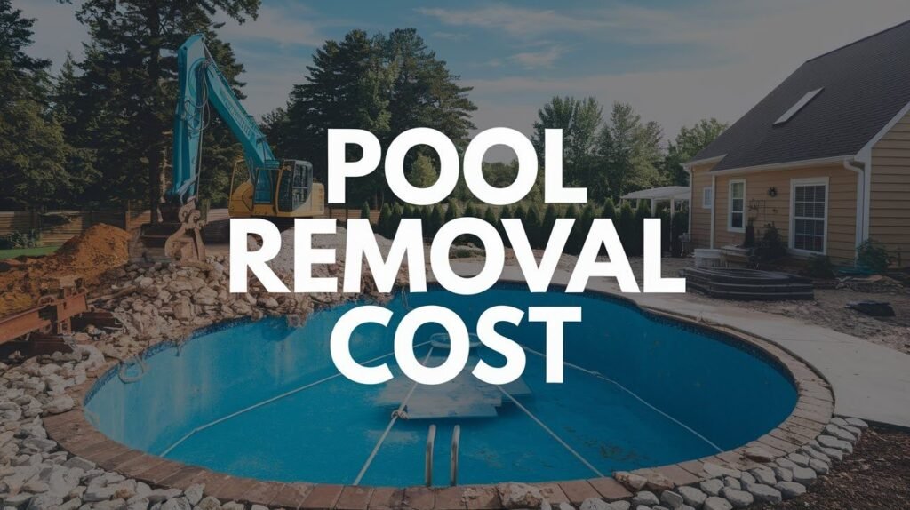 11 Factors That Affect Pool Removal Cost