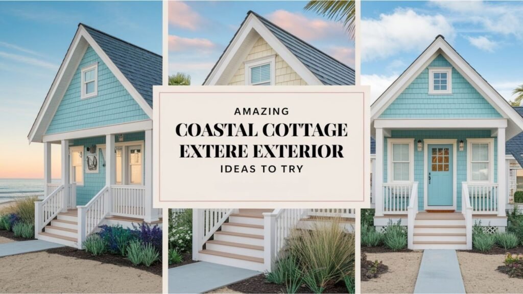13 Amazing Coastal Cottage Exterior Ideas to Try