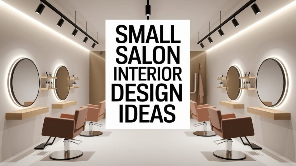 31 Space-Saving Small Salon Interior Design Ideas