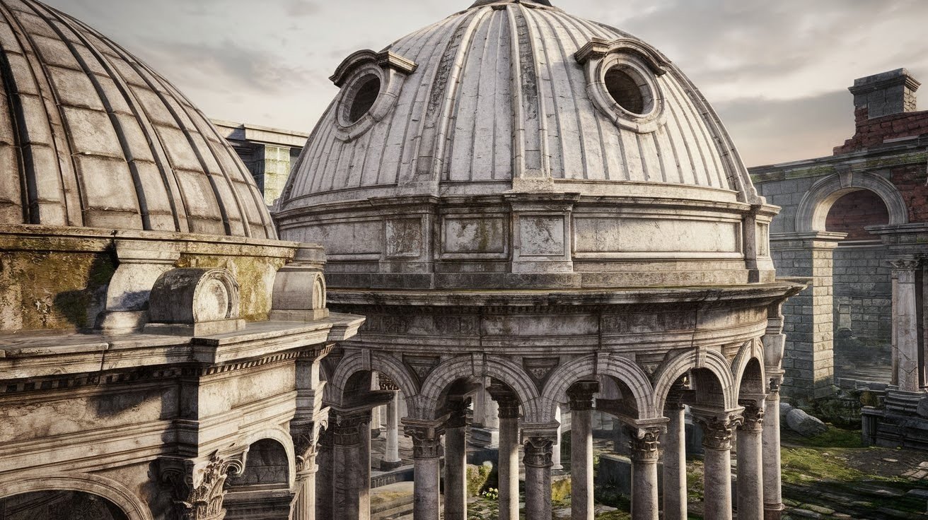 Architectural Features of Roman Domes