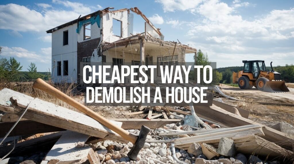 Cheapest Way to Demolish