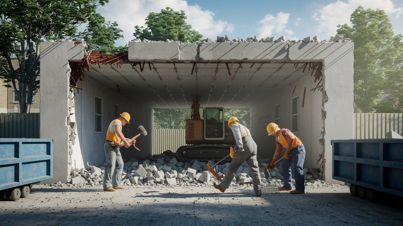 Concrete Garages