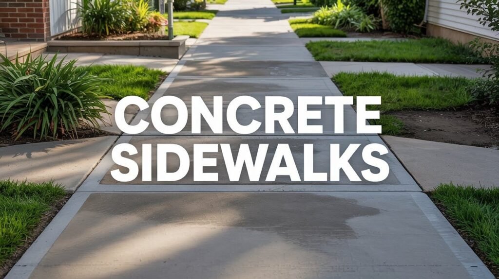 Concrete Sidewalks