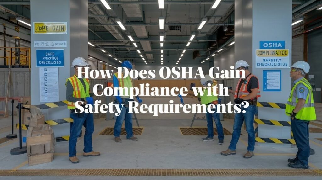 How Does OSHA Gain Compliance with Safety Requirements?