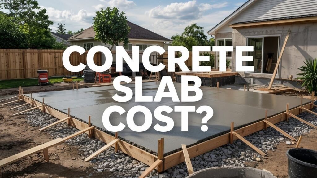 How Much for a Concrete Slab Cost