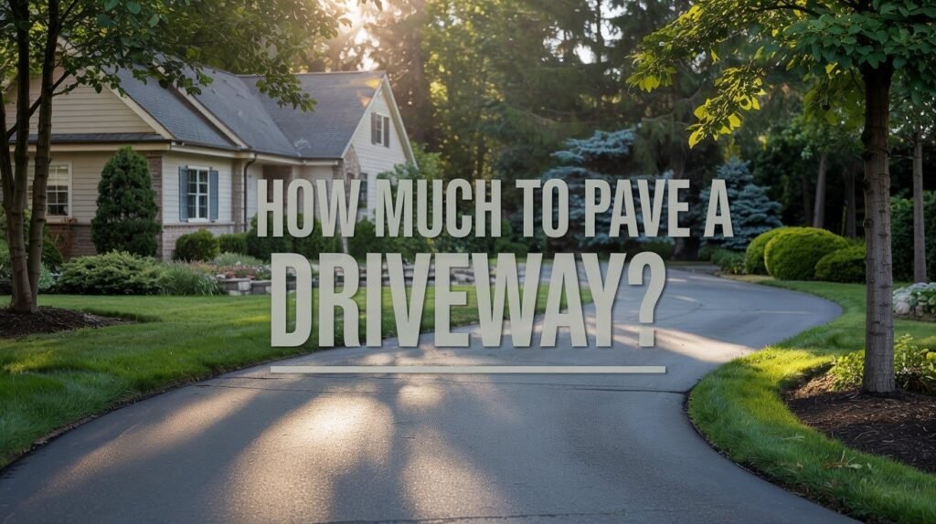 How Much to Pave a Driveway