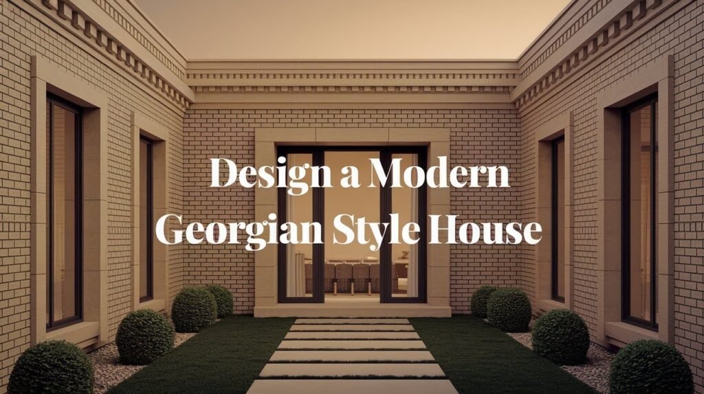 How to Design a Modern Georgian Style House