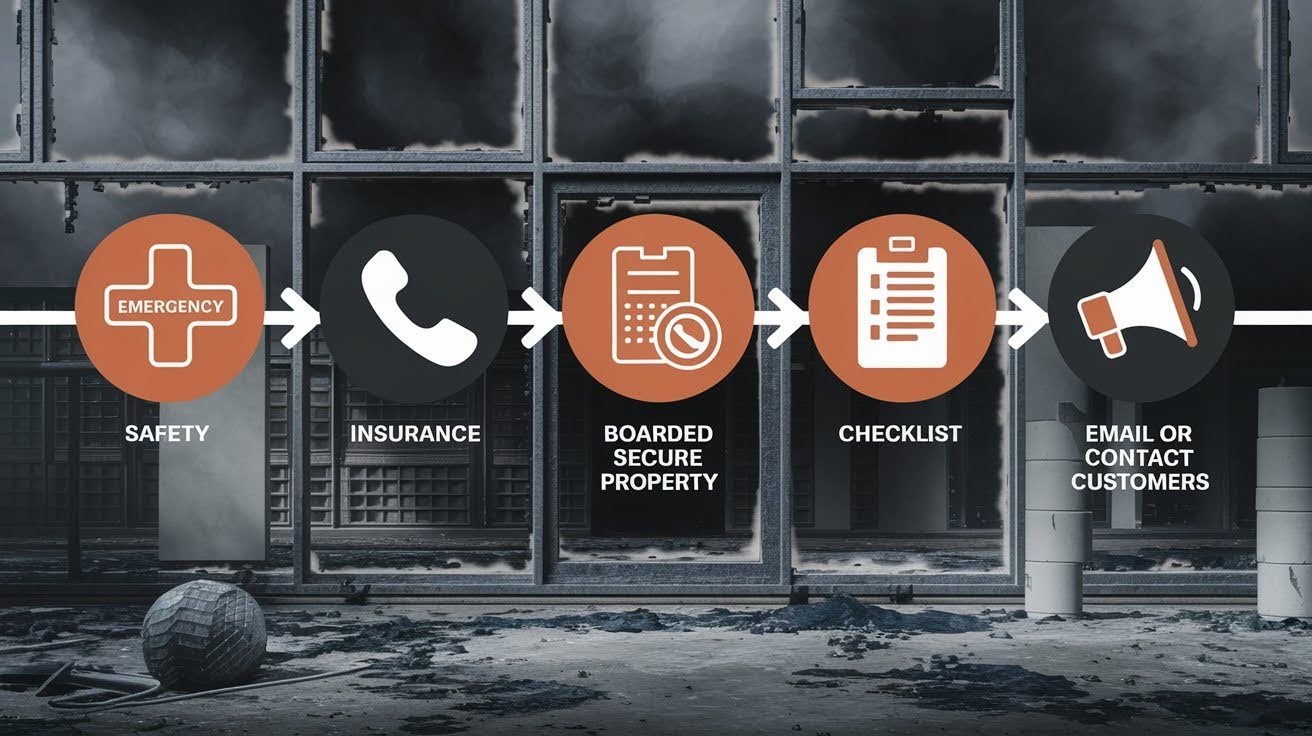 Immediate Steps After a Commercial Fire