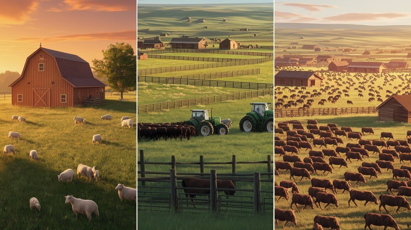Small vs. Large Ranches