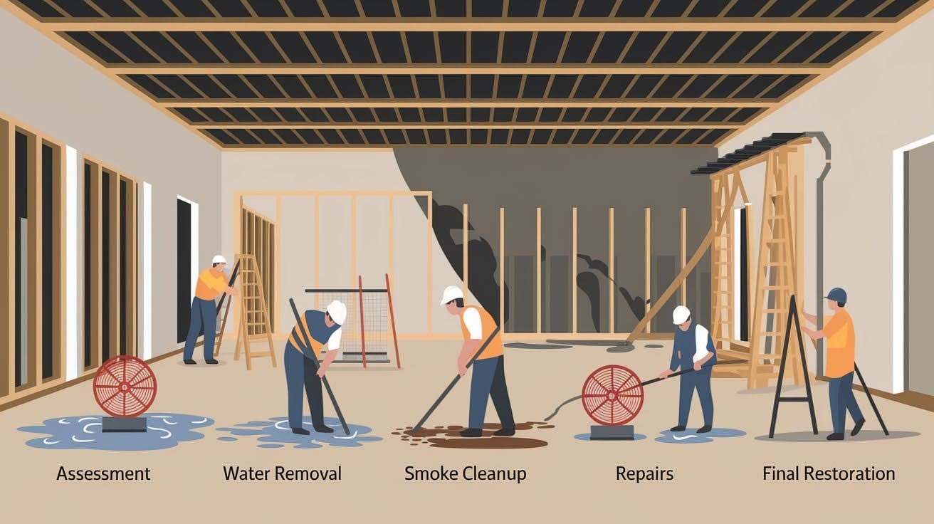 The Fire Damage Restoration Process Explained
