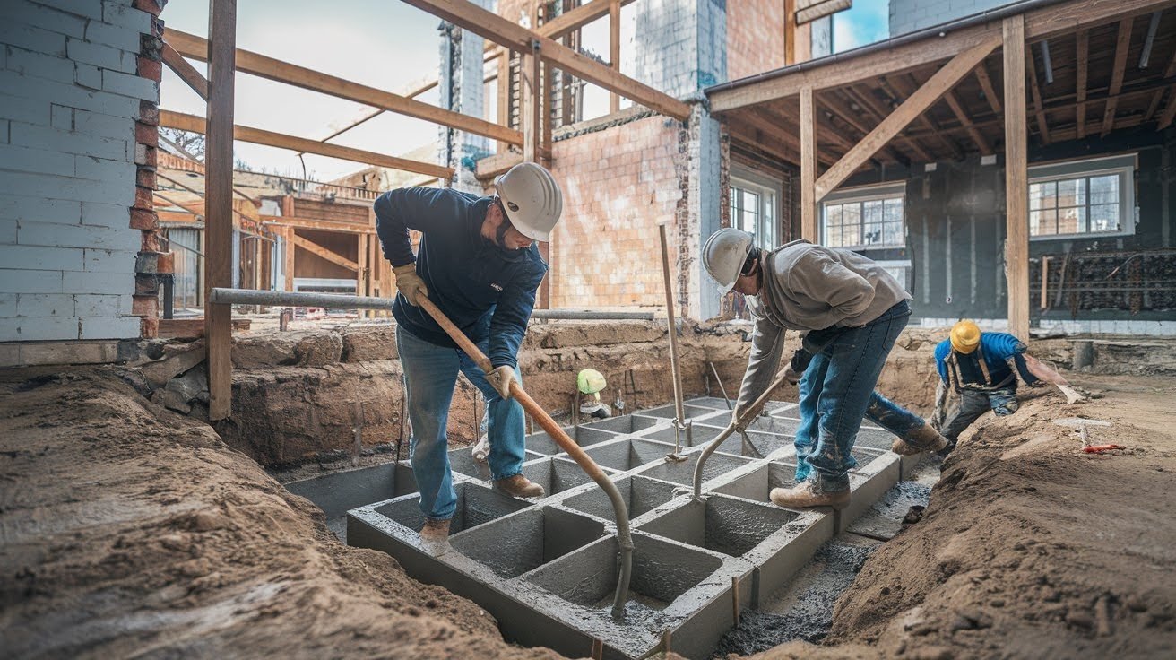 Traditional Mass Concrete Underpinning