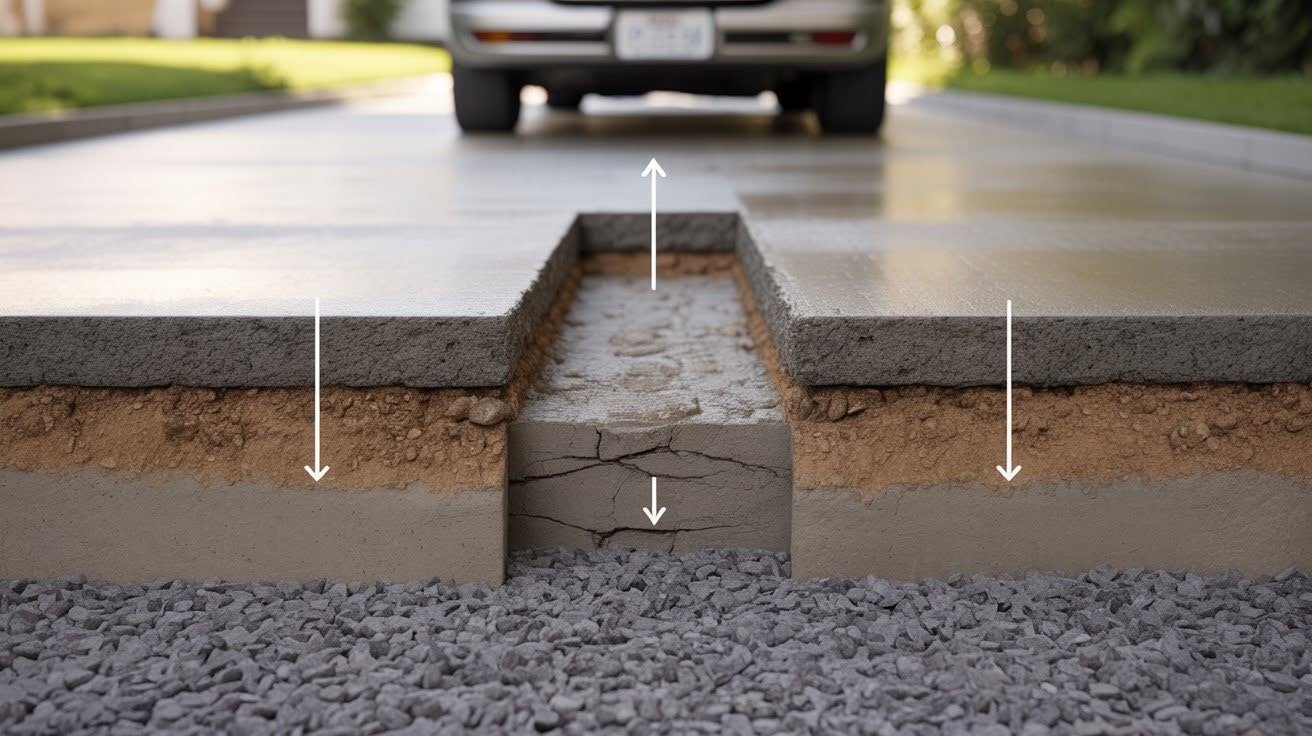 What Does "Thickness" Mean in Concrete Driveways?
